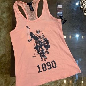 US polo tank top